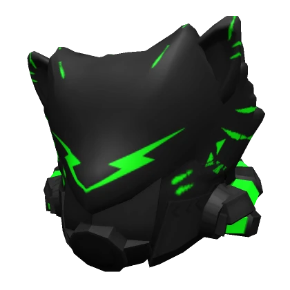 Green - Wolf Mech Helmet 