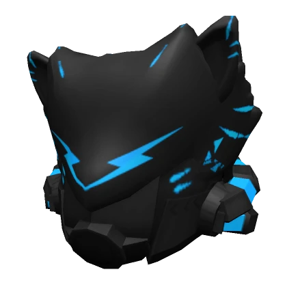 Blue - Wolf Mech Helmet 