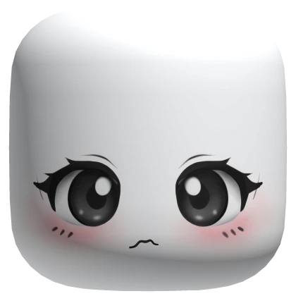 Cute kawaii anime eyes face in black [1.0]