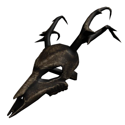 Rotting Wendigo Skull Mask