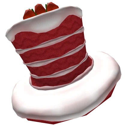 Red Velvet Cake Top Hat
