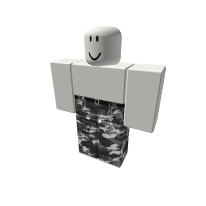 Camo Pants w Belt