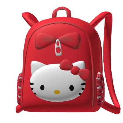 Hello Kitty Red Backpack