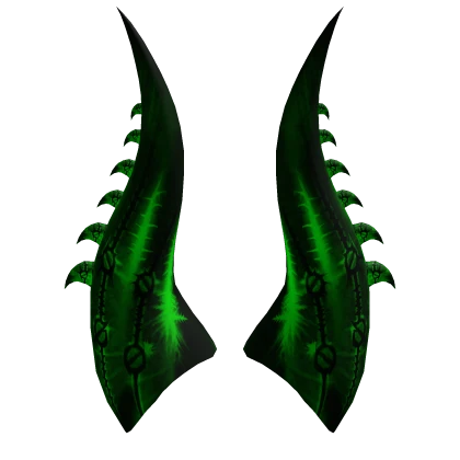 Green Viridian Horns of Pwnage