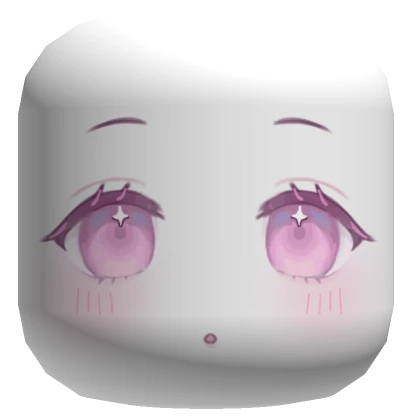 ♡ soft chibi innocent blush anime manga face