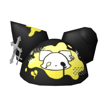 Kimy Gothic Beanie Yellow