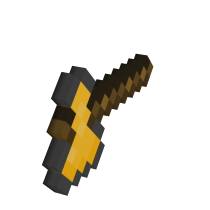 8-Bit Axe Yellow [Hand]