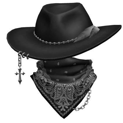 Black Gothic Cowboy Bandit