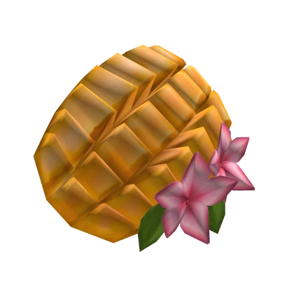 Sliced Mango summer hairclip 🥭🌸