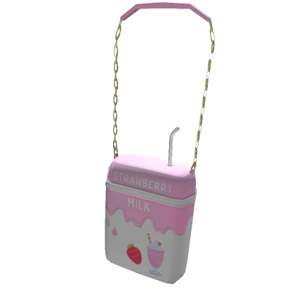 Cute Milk Purse - Strawberry