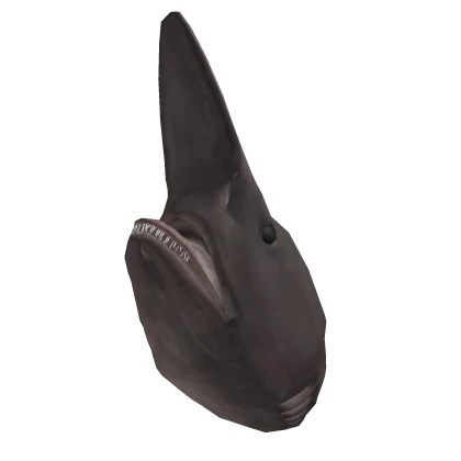 Realistic Goblin Shark Head