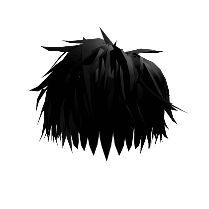 Black Messy Bed Hair