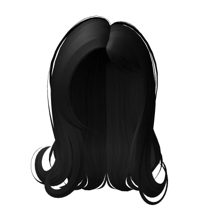 Black Messy Hairstyle