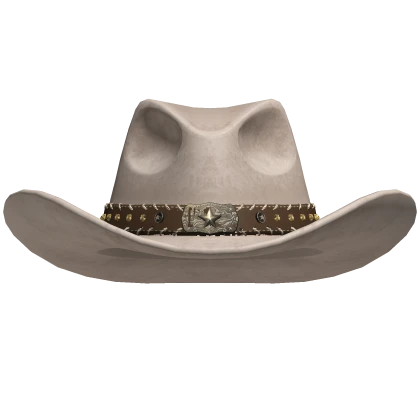 Cowboy Hat Beige Large Fancy Western Fedora Ohio