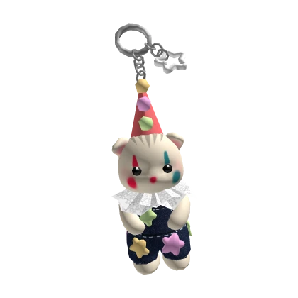 Sylvanian Clown Keychain