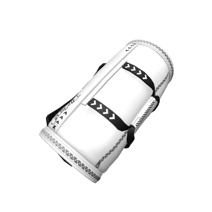 White Cyber Duffle Bag
