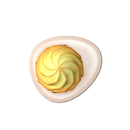 Devilled Egg Hairclip