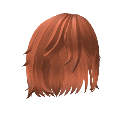 Short Wispy Ginger Bob