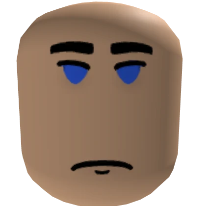 Light Masculine Neutral Face [Blue Eyes]