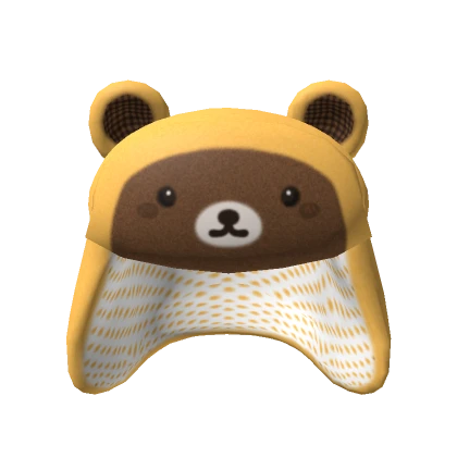 Adorable Brown Bear Hood