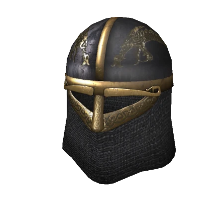 Varangian Dragon Helm Covered