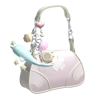 🍀Cute Summer Shoulder Bag (Pink Beige)