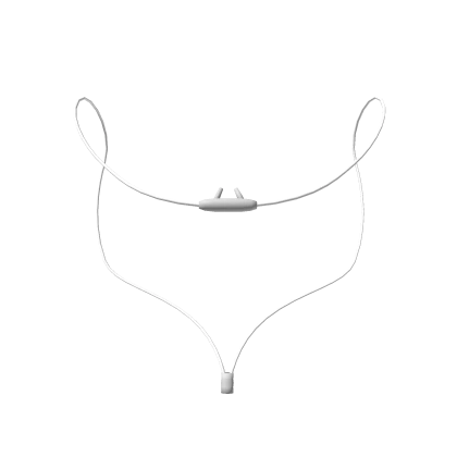  3.0 Medical Nasal Oxygen Tube - White