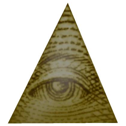 Golden Illuminati Mask