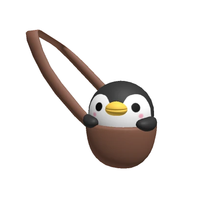 Cute Baby Penguin in Bag 1.0