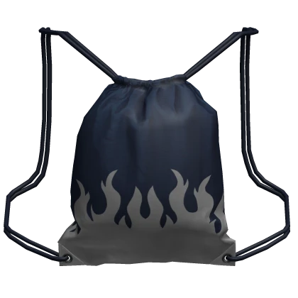 Drawstring Bag Blue Flame 1.0