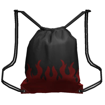 Drawstring Bag Red Flame 1.0