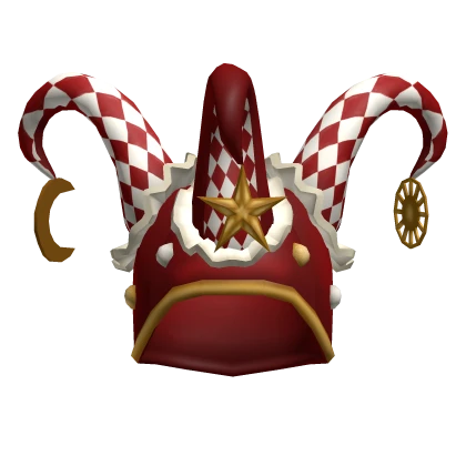 Celestial Clown Hat Red