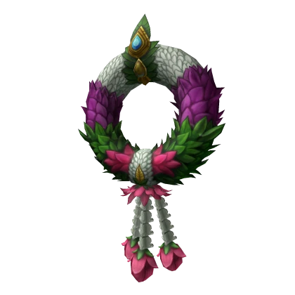 Bejeweled Floral Malai