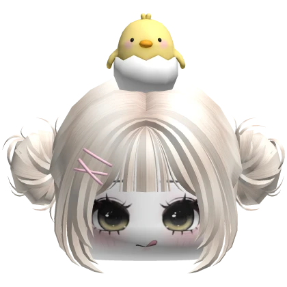 Kawaii Duck Pigtail Hair 🐥