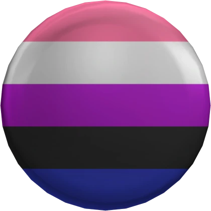 Genderfluid Pride Pin