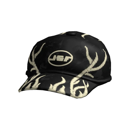 Distressed Cap Black