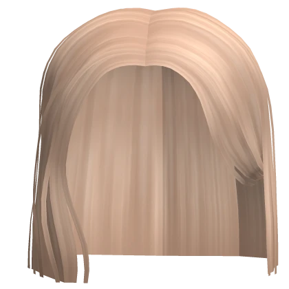 Tucked Sleek Short Bob in Blonde