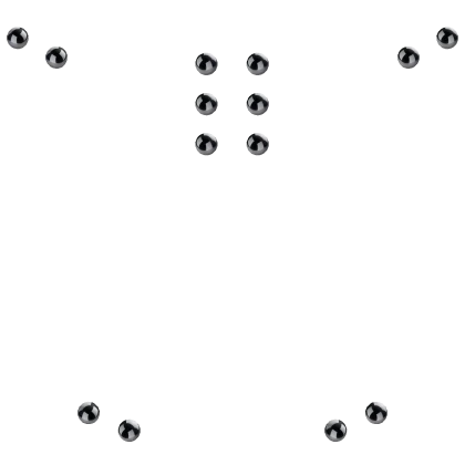 emo goth edgy grunge silver facial piercings 