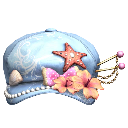  y2k vintage gyaru harajuku ocean siren beret cap