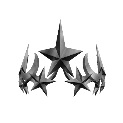 Black Iron Star Crown