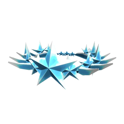 Frozen Spiky Star Crown