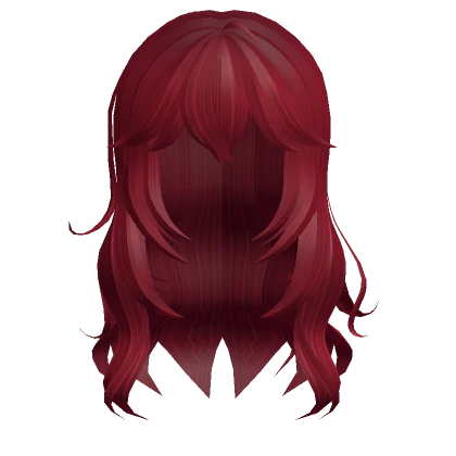 Red Wavy Hair