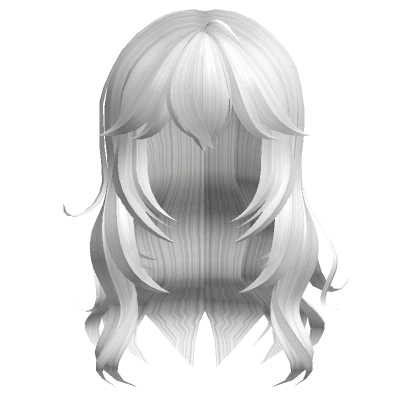 White Wavy Hair