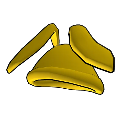 Extremely Yellow Bunny Hood