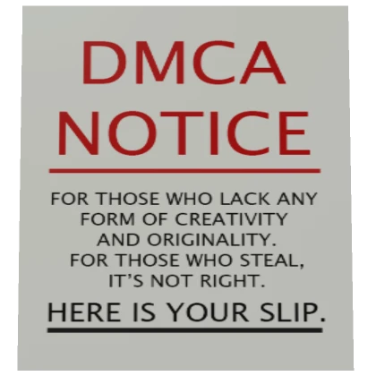 DMCA Notice 