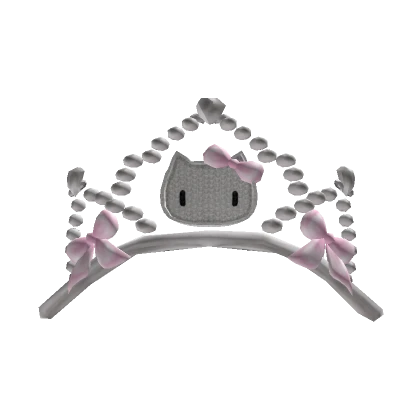 Kitty Pretty Kawaii Princess Tiara Pink