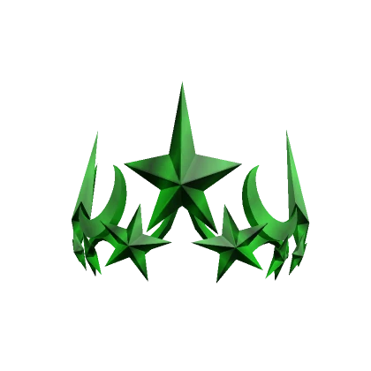 Shiny Emerald Star Crown