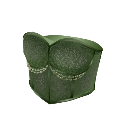 Emerald Sparkly Charmed Corset