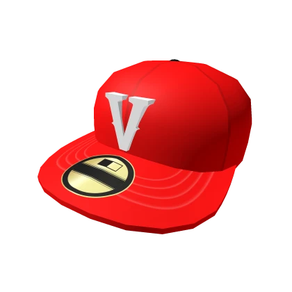 Vstreet Fitted Cap Red (S)
