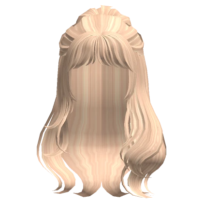 Blonde Fashionista Doll Hair